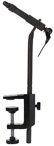 Angel-Schraubstock, Fliegenbinden-Schraubstock, Eisen, Rotation, Fliegenköder, Heimwerkerwerkzeug mit verstellbarer Klemme, Angelzubehör