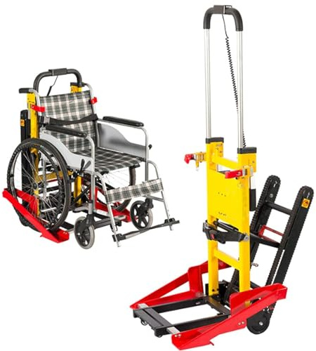 Elektrisches Treppensteigen Rollstuhl Treppensteiger-Rollstuhl, 120 W, Treppensteigrollstuhl, Dockingauto, Treppensteiger-Rollstuhl, Treppensteiger für Möbel, Familienlogistik für Treppen ra