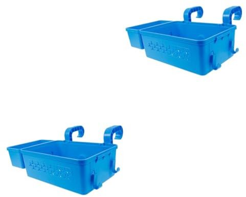INOOMP 2piezas Organizador Colgante De Almacenamiento para Piscina Canasta De Accesorios para Suministros De Natación Estante De Gran Capacidad Diseño Compacto para Mantener El Área