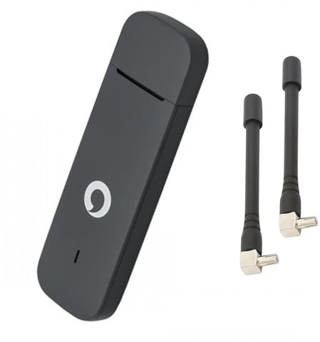 Unlocked K5161H 4G USB Dongle (Black). Super-Fast Qualcomm 150Mbps Speed. Internet on the move. Works with any Network Sim Card Worldwide + 2 x Antennas
