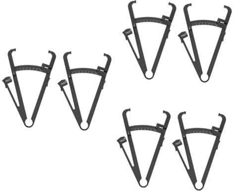 BCOATH 3sets Handheld Hautfaltenmessschieber Messung Für Männer Frauen Persönliche Fett Tester Waagen Fett Diagramme 2 Stücke * 3