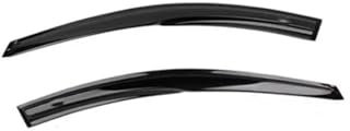 EKEGUY Vordere Windabweiser Fenster Visier Für VW Für Caddy Maxi Life 2K 2005~2020 Regen Augenbraue Shelter Vent Markise Deflektor Schutz Windabweiser(Schwarz)