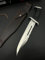 TEERMA KA8 Cuchillo Supervivencia Caza Monte bushcraft Camping Outdoor Campo - Con vaina cutánea, Se utiliza principalmente para la caza y el senderismo