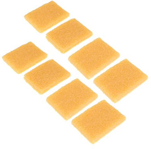 VILLFUL Borrador De Pegamento y Goma Para Arte 8 Piezas Tamaño 7x5cm Material Caucho Color Blanco Herramienta De Limpieza De Pintura Artística Para Uso Acuarela y Manualidades