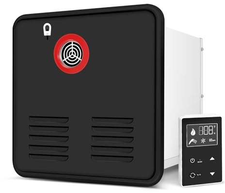Victoam DC 12V RV Tankless Water Heater, Instant Shower, 3.0 Gallon 55000 BTU Best High Altitude Performance, 2.8 GPM Gas Hot Water Heater Ideal for Camping, Trips, RV, Pet Washing (Black)