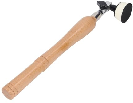 Wakects Ciotola Levigatrice, Comoda Levigatrice a Mano con Impugnatura con Impugnatura con Dischi di Levigatura 50 Pc per Progetti di Lavorazione del Legno