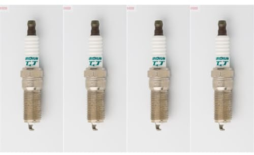 4x Denso Iridium TT Zündkerzen ITV16TT | 4x ITV16TT passend für 4-Zylinder 159