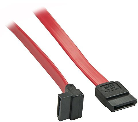 LINDY 33351 Internes SATA III Kabel, 1x 90° Stecker, 0,5m