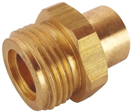 SOMATHERM FOR YOU - B8923-10 - Raccord à souder pour BUTANE ou PROPANE - Tube cuivre Ø10 - Mâle 20/150 - Pour le raccordement d'un tube cuivre à son appareil alimenté en BUTANE ou PROPANE