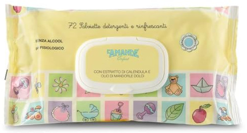Lingettes nettoyantes L'amande Enfant 72 pièces