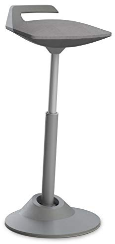 aeris Muvman High Stehhocker – ergonomische Stehhilfe – Stehsitz für gesundes und aktives Sitzen und Stehen – Stehstuhl höhenverstellbar mit 60-93 cm Sitzhöhe