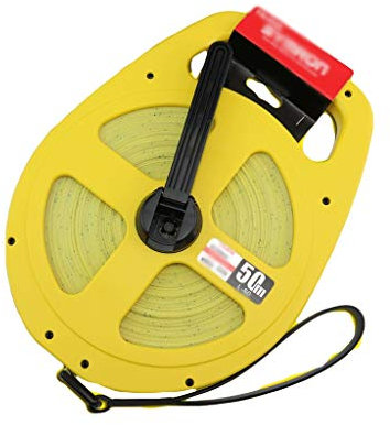 Mètres à ruban Mètre à ruban 50 mètres 30 mètres 20 mètres Mètre à ruban Règle en fibre de verre Ingénierie Règle de mesure Ruban à mesurer rétractable (Color : 50M)