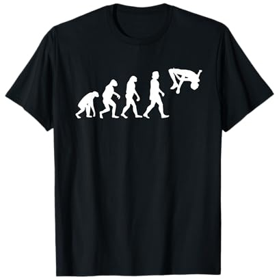 Hochsprung Leichtathletik Hochspringer Hochspringerin T-Shirt