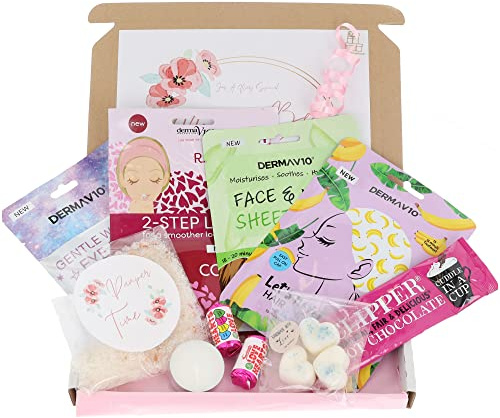 Mum To Be Pamper Treat Letterbox Gift Box Pregnancy Care Package Self Care Present (Hot Chocolate)