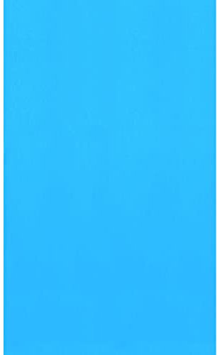 Blue Wave 12-ft x 24-ft Overlap Oval Pool Liner for Above-Ground Steel Wall Pools – Weather Resistant Standard Gauge Vinyl with Welded Seams - Blue Finish, Fits 48/54-In Depth – Pool Accessories