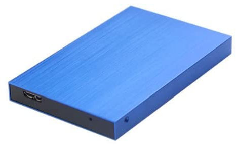 Disque dur externe HDD 2 To/1 To/750 Go/500 Go, USB 3.0, stockage externe portable, pour PC, MacBook, ordinateur portable, PS4, Xbox, Smart TV (1 To, bleu)