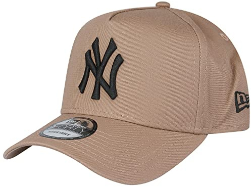 New Era MLB Fankappen beige verstellbar Cap Baseball Teamlogo 9Forty A-Frame
