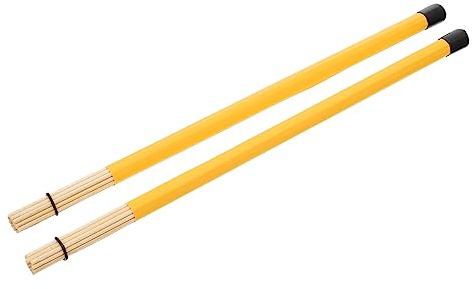 FUNOMOCYA 1 Paar Bambusstäbe Drumsticks Percussion-schlägel Ersatz Solide Und Verschleißfeste Instrumente