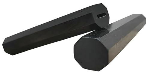 1 pezzo di manico per coltelli in stile giapponese, manico per coltello da cucina, manico per coltello da chef giapponese con pesce crudo (4.0MMX12MMX135MM)