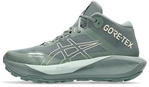 ASICS Women's Gel-Trabuco MT GTX Trail Running Shoes, 10, Monument Blue/Vanilla