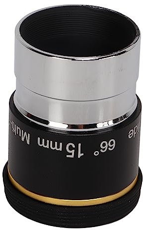 1,25-Zoll-Teleskopokular, Optisches Glas aus Aluminiumlegierung, 66-Grad-Ultraweitwinkelokular, Astronomisches Teleskopzubehör für die Beobachtung