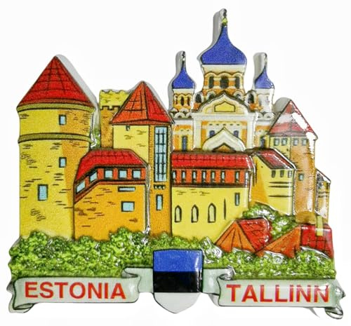 Kühlschrankmagnet Tallinn Estland, Touristensouvenir, Kühlschrankmagnet, Bastel-Kollektion