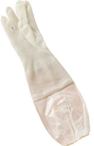 GOOZHI Gants en Caoutchouc pour Le ménage, Gants de Vaisselle imperméables for la Cuisine et Le Nettoyage