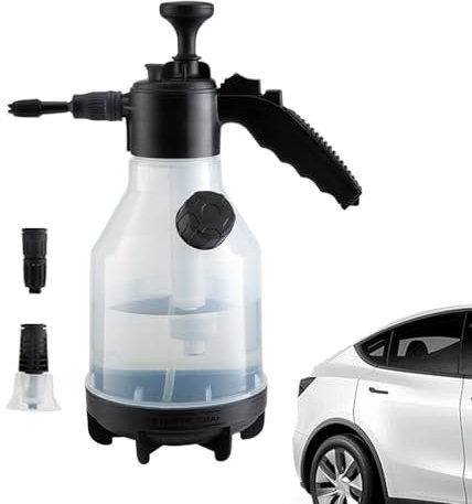 Schaumsprüher für Auto, Schaumsprüher für die Autowäsche | Gießkanne mit drei Düsen, tragbarer Wassersprüher – 2 l Schaumsprüher, Jard-Pumpe