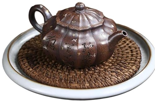 Juego De Té Para Adultos Juego De Té Kung Fu, Tetera, Sección Barro, Chai Quemado, Clásico Kui Antiguo, Olla Arcilla Morada Hecha A Mano 250ml Juegos De Té Portátiles