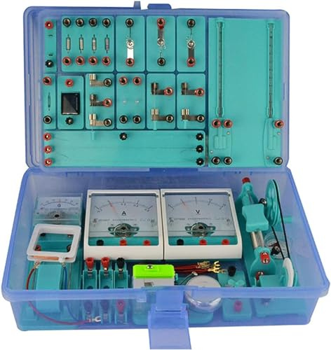 Physik-Experimentierkasten Elektromagnetismus, Optik, Mechanik, Thermodynamik – Inkl. Elektromagnetismus- Und Elektro-Experimentiersets, Professionelle Physik