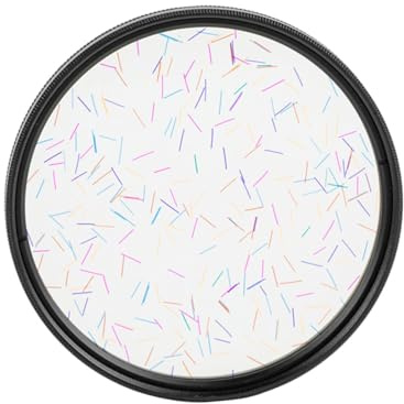 UTHCLO Radiant Starlight Effekt Filter Kameraobjektiv Spezialeffekt Filter für DSLR Fotografie mit Hochwertigem Optischem Glas und Robustem Metallrahmen für Strahlende Sternlichteffekte