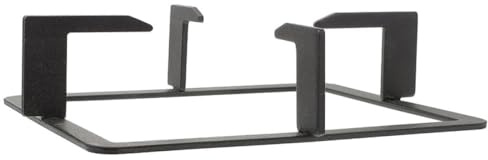 LIFKOME Soporte Rectangular para Estufa de Gas de Hierro Fundido, Rejilla Antideslizante Compacta para Ollas y Quemadores, Accesorio Multifuncional para Cocina Doméstica