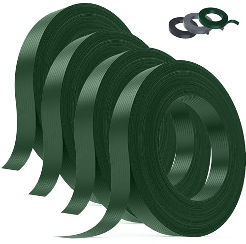 Kit de Lamelles Occultantes PVC 4,7cmx300m - Bande Brise Vue Jardin Souple et Résistante avec 600 Clips - Installation Horizontale ou Verticale pour Panneau Grillagé et Clôture Rigide (Vert -RAL6005)