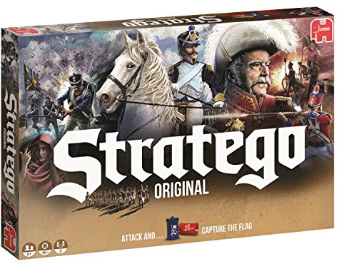 Jumbo Spiele Stratego Original Strategiespiel – Klassische Brettspiele für 2 Personen - Gesellschaftsspiele ab 8 Jahren