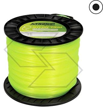 Hilo 4,5 redondo 2 kg Strong bobina 112 metros de nailon profesional desbrozadora
