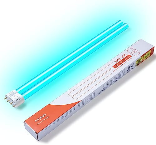 AffyBulb 36 W 2G11 PLL Lampadina UV di Ricambio, per Macchina o chiarificatori per filtri UVC per laghetto