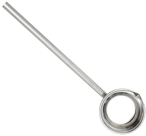 UPKOCH Water Ladle Stainless Steel Scoop Handle for Kitchen and Garden Resistant Pouring Lip for Easy Serving of Soups Sauces and Watering Plants