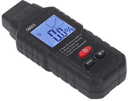 Misuratore di umidità del legno, rilevatore di perdite d'acqua digitale LCD, tester di umidità del legno, sensore di umidità per legno