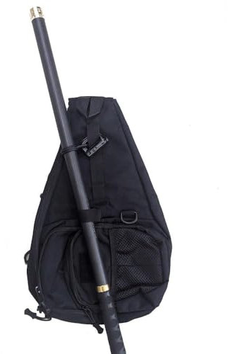 geo-versand 2 Wege Angel Rucksack - Bauchtasche Schulter Molle Modular Schlaufen Geocaching