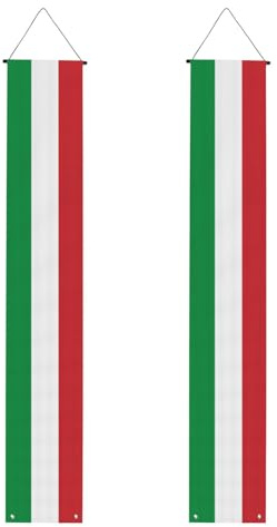 Italy Flag Porch Banner Party Decorations Welcome Hanging Porch Home Backdrop Party Supplies Graduate