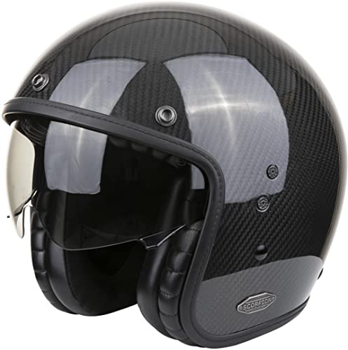 Scorpion BELFAST CARBON SOLID Black XXL