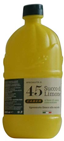 Caber succo di limone senza glutine 1000ml 33.81fl.oz