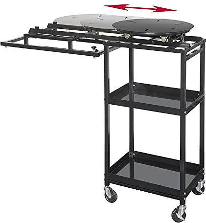 Tavola girevole per sabbiatrice FERVI SA01/CTR supporto da 1070 a 1335 h mm (SA01/CTR1)