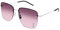 Yves Saint Laurent Womens SL 312 M Sunglasses, Silver-Silver-RED, 58
