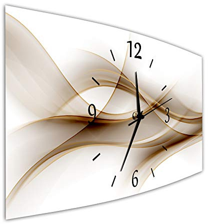 Bilder-Manufaktur BM Funk Quarz Quarzwanduhr Wanduhr Funkwanduhr Funkwanduhren Funkuhr Funkuhren kein Ticken lautlos geräuschlos leise ohne Tickgeräusche groß XXL MF7.-9540-1-funk