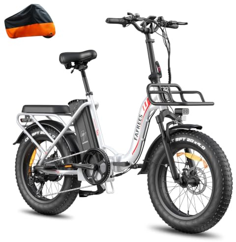 Fafrees F20 MAX Fatbike Ebike Klapprad 20 Zoll mit 48V 30AH Akku [ Offiziell ] Mountainbike E-Bike Herren Bremslicht 54N.m, E Bike Damen Elektrofahrrad Klappbar, Electric Fahrrad 150kg