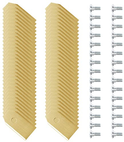 30pack Robotic Lawn Mower Replacement Automower Lawnmower Blades Fit for All Gardena Robotic Automower and Husqvarna Robotic.