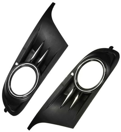 Lüftungsgitter Stoßfänger Kompatibel Mit VW Für Golf 6 MK6 2009 2010 2011 2012 2013 Für Golf Cabriolet 2012–2016 Autozubehör Nebelscheinwerfer Nebelscheinwerfer Lüftungsgitterabdeckung ( Size : Pair )