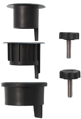 osoltus Sonnenschirm Reduzierringe Schirmständer Adapter Sonnenschirmständer für Bodenhülse