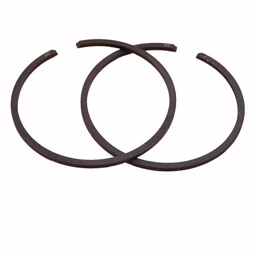 MKVAXR 2 Stück Lot G23L Kolbenring 32 mm * 1,5 mm, for Komatsu, for ZENOAH HT2300 MEHR 23CC 2-Takt-Motor Heckenschere Kettensäge Freischneider Kolbenring-Ring-Satz